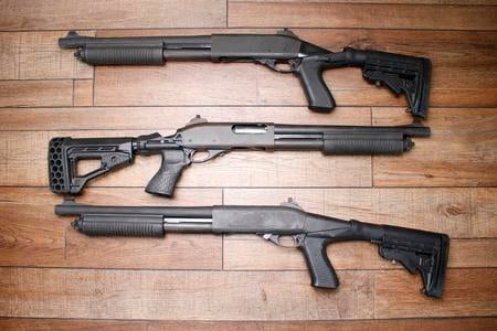 REMINGTON 870 POLICE MAGNUM 12GA KNOX STOCK NFA POLICE TRADE