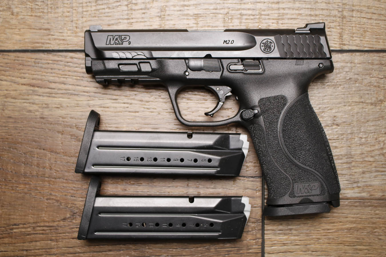 Smith & Wesson M&P9 M2.0 9mm Police Trade-In Pistol with Three Magazines