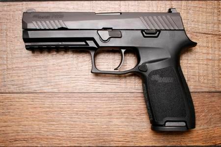 P320 9MM POLICE TRADE-IN (VERY GOOD) CONDITION 