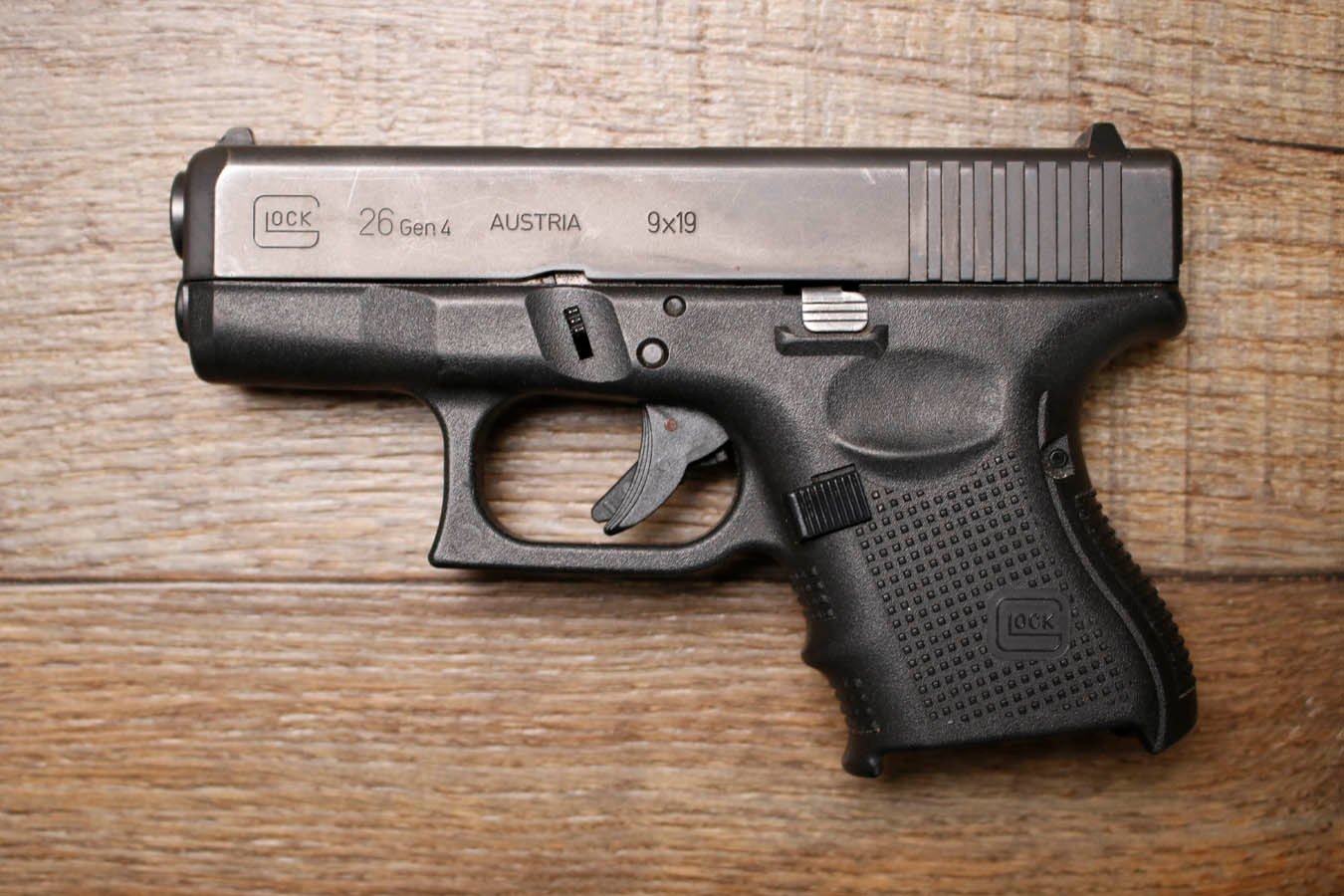 Glock 26 Gen 4 9mm Police Trade-In Pistol (No Magazine)