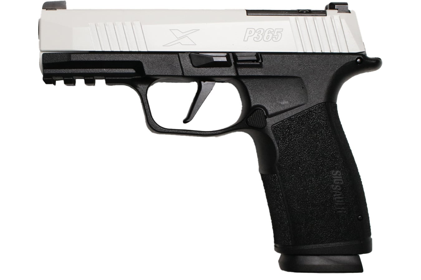 Sig Sauer P356 9mm TPUSA Limited-Edition Freedom Series Pistol with White Cerakote Finish