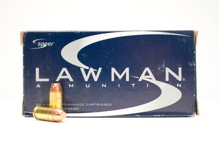 Speer 40SW 165 GR TMJ Lawman Police Trade-Ammo 50/Box