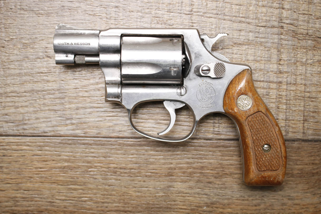 Smith & Wesson 60 38SW SPL Police Trade-In Revolver