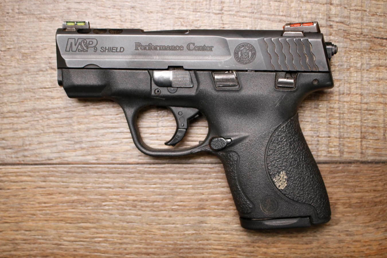 Smith & Wesson M&P9 Shield Performance Center 9mm Police Trade-in Pistol