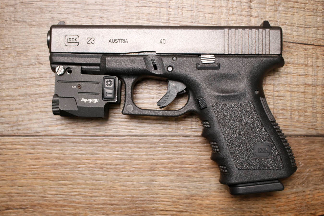 Glock 23 40 S&W Police Trade-In Pistol with Flashlight/Laser
