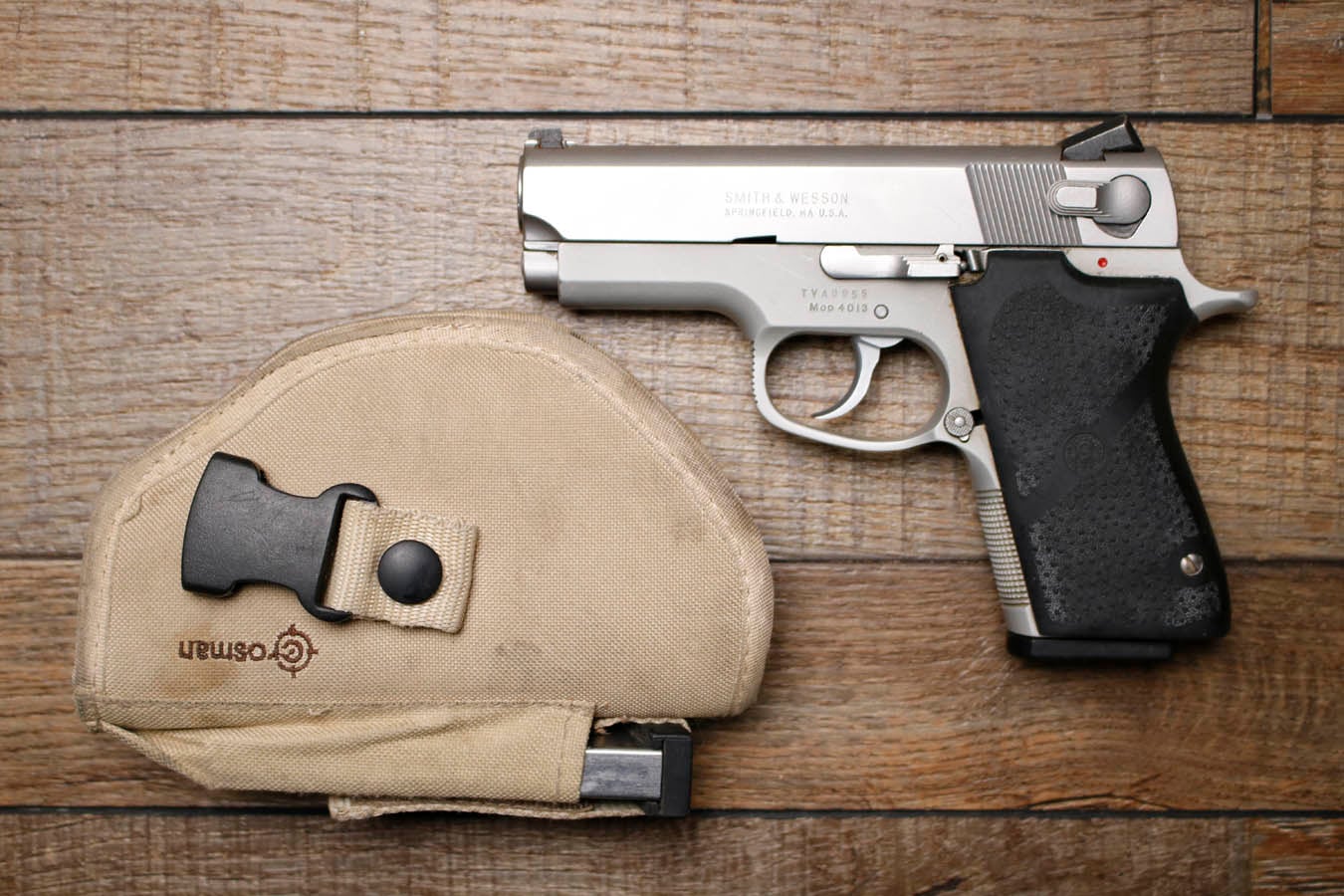 Smith & Wesson 4013 40 S&W Police Trade-In Pistol with Holster and Two Magazines