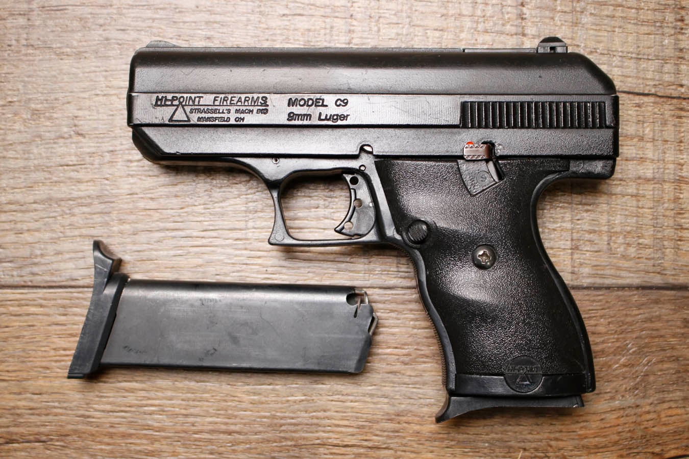 Hi Point C9 9mm Police Trade-In Pistol with Two Magazines