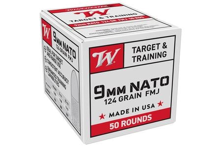 9 MM USA TARGET FMJ 124 GR 