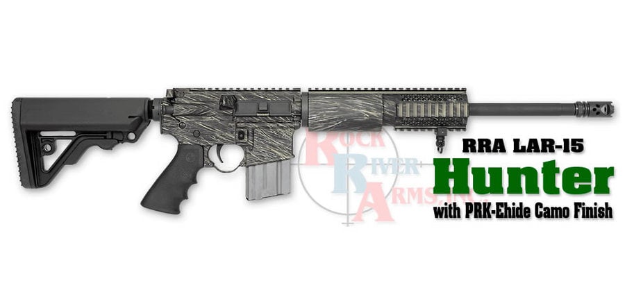 ROCK RIVER ARMS LAR-15 HUNTER WITH PRK-EHIDE CAMO FINISH