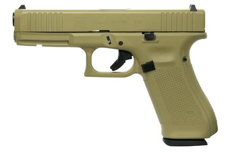 G17 9MM GEN5 FDE/FDE 17RD MAG