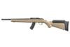 RUGER AMERICAN 17HMR FDE STOCK THREADED BARREL