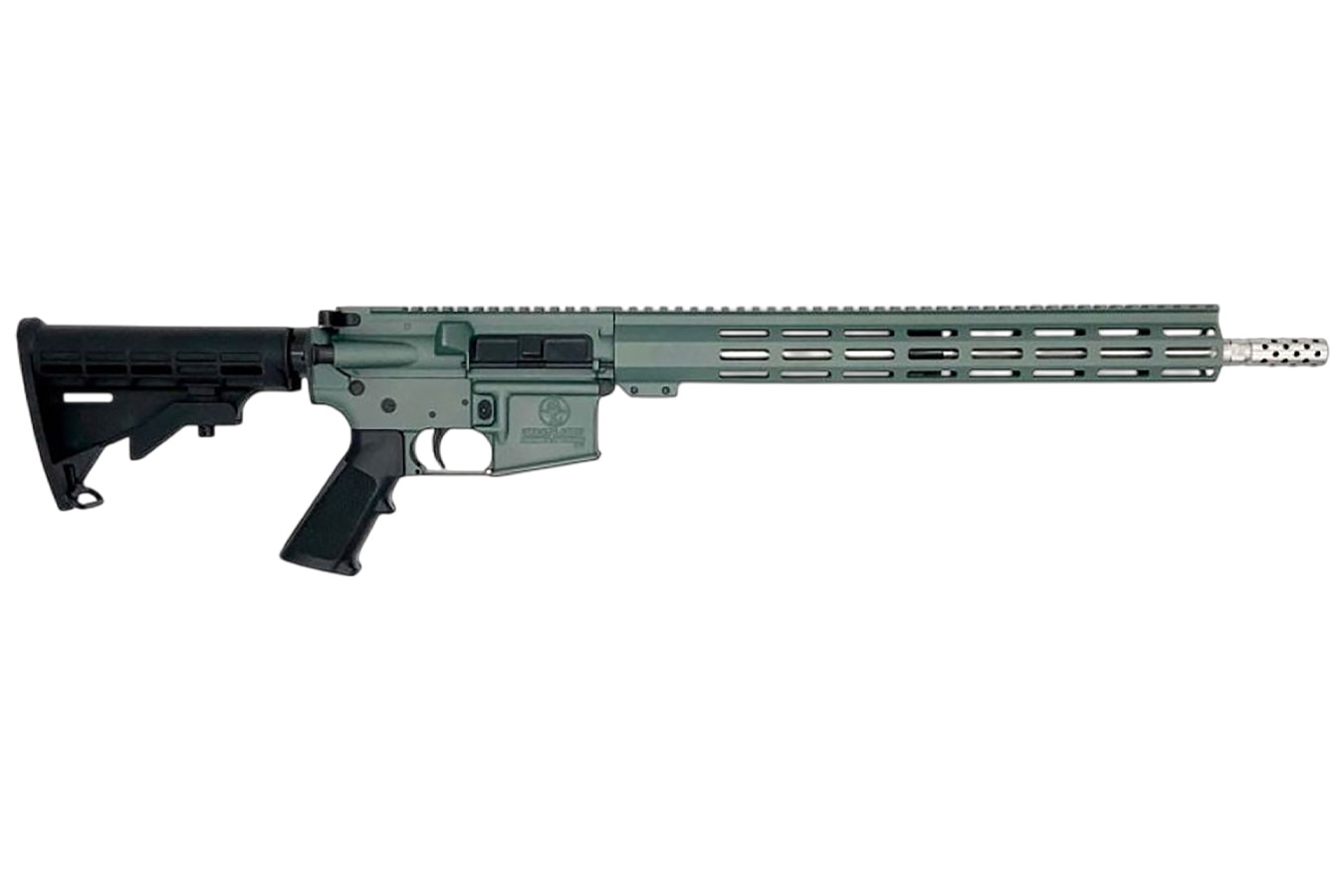 Great Lakes Firearms GL 15 223 Wylde Semi-Auto Rifle with Charcoal Green Finish