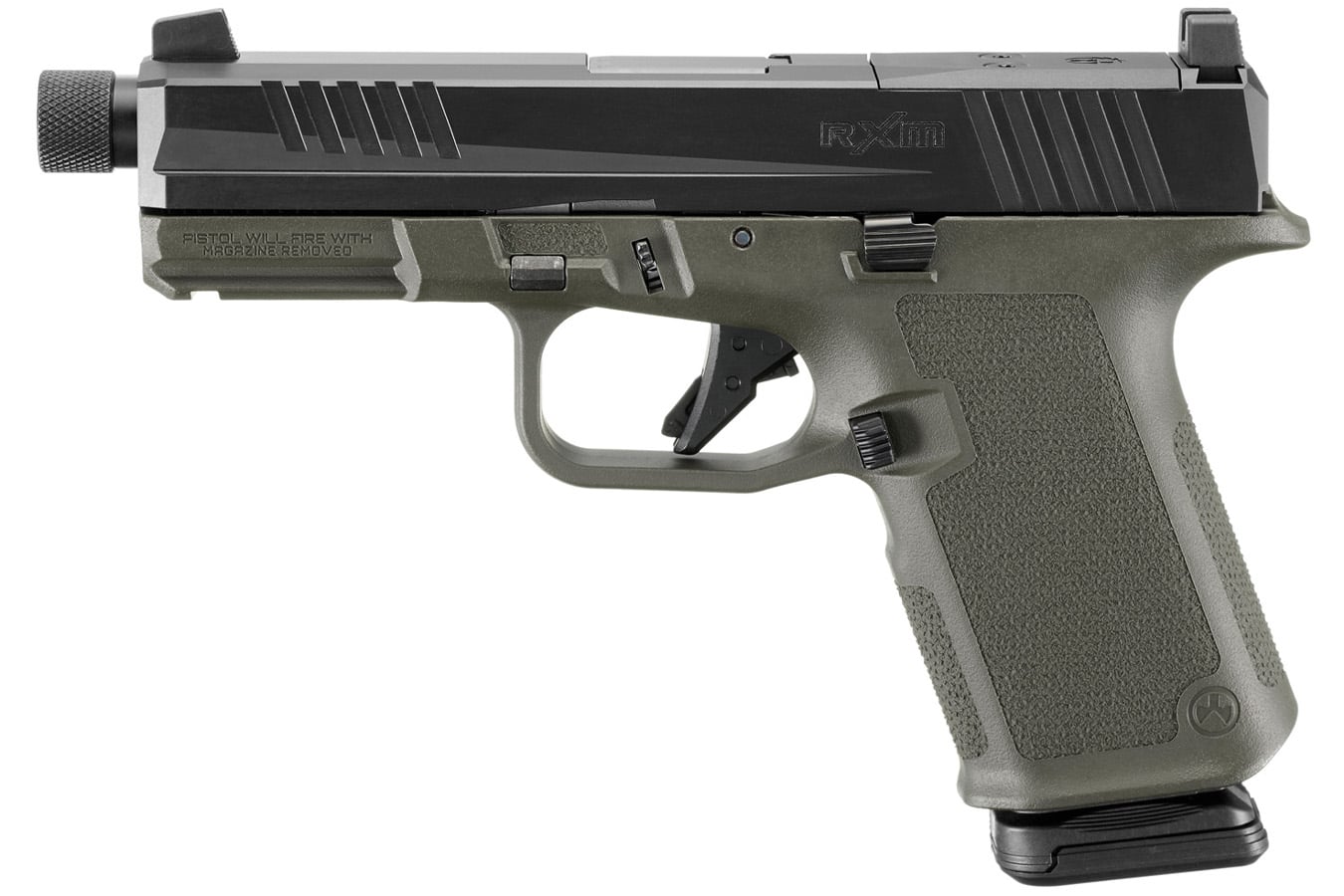 No. 24 Best Selling: RUGER RXM 9MM 4.5` TB BLK/ODG 15 RD MAG