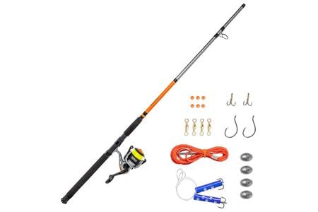 READY TACKLE CATFISH 60SZ  8`0` 2PC MEDIUM HEAVY SPINNING COMBO 