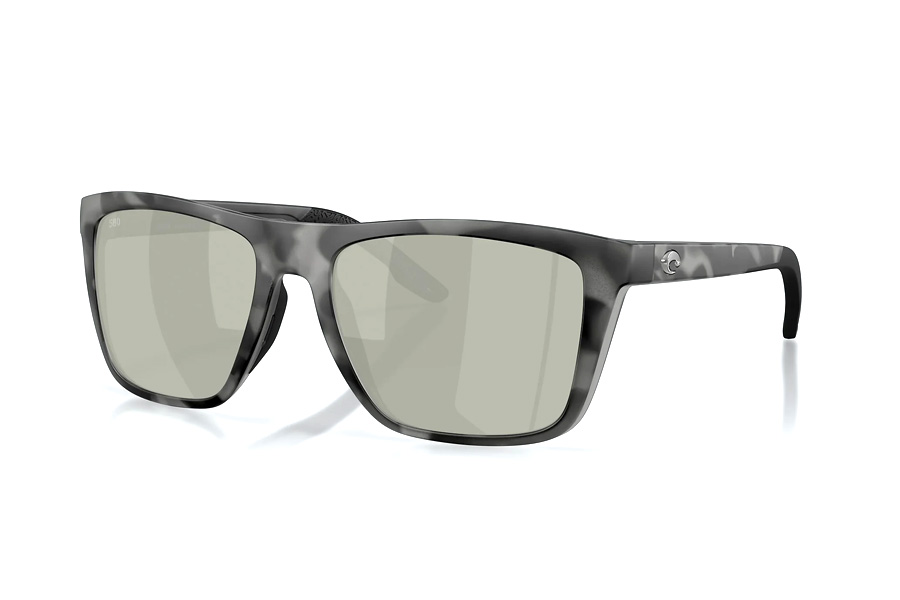Costa Del Mar Mainsail XL Matte Tiger Shark with Grey Silver Mirror Lenses