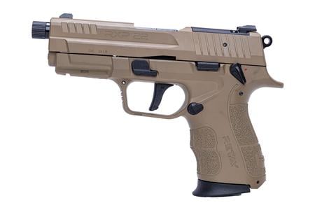 RXP22 22LR FDE THREAD BARREL W/ 2 - 13RD MAGAZINES