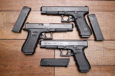 Glock 34 Gen4 9mm Police Trade-In Pistol with Night Sights (Very Good Condition)