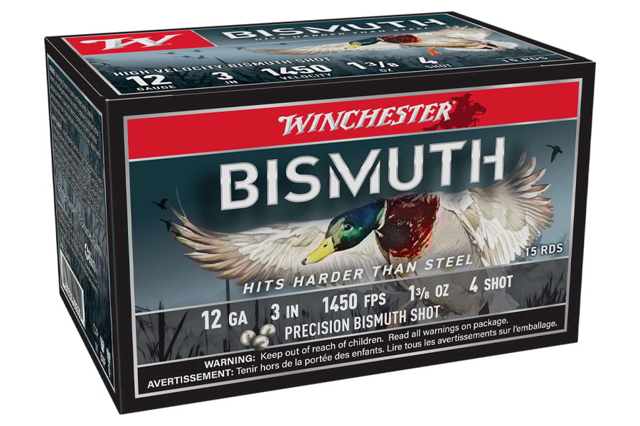 Winchester 12 Gauge 1 3/8 Oz Hunting Precision Bismuth Shot 15/Box