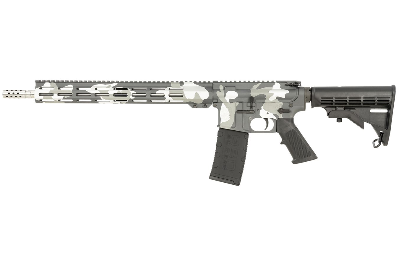 Great Lakes Firearms AR-15 223 Wylde Semi-Auto Rifle with Urban Camo Aluminum Receiver