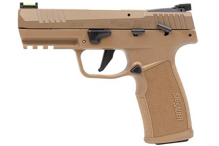 P322 22 LR 4 IN BARREL OPTIC READY COYOTE SLIDE AND FRAME 2X20 RD MAGS