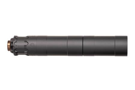 RUGGED SUPPRESSORS OBSIDIAN 9MM ADAPT MOD ALUM/17-4 BLK W/ 1/2X28 PISTON