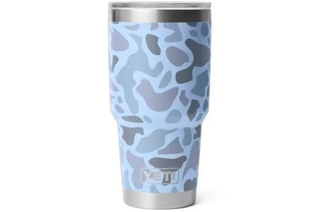 RAMBLER 30 OZ TUMBLER MS BLUE CAMO