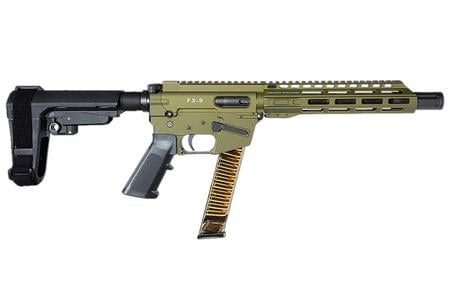 FREEDOM ORDNANCE FX9P10S-ODG  9MM 10BRACE 31R ODG