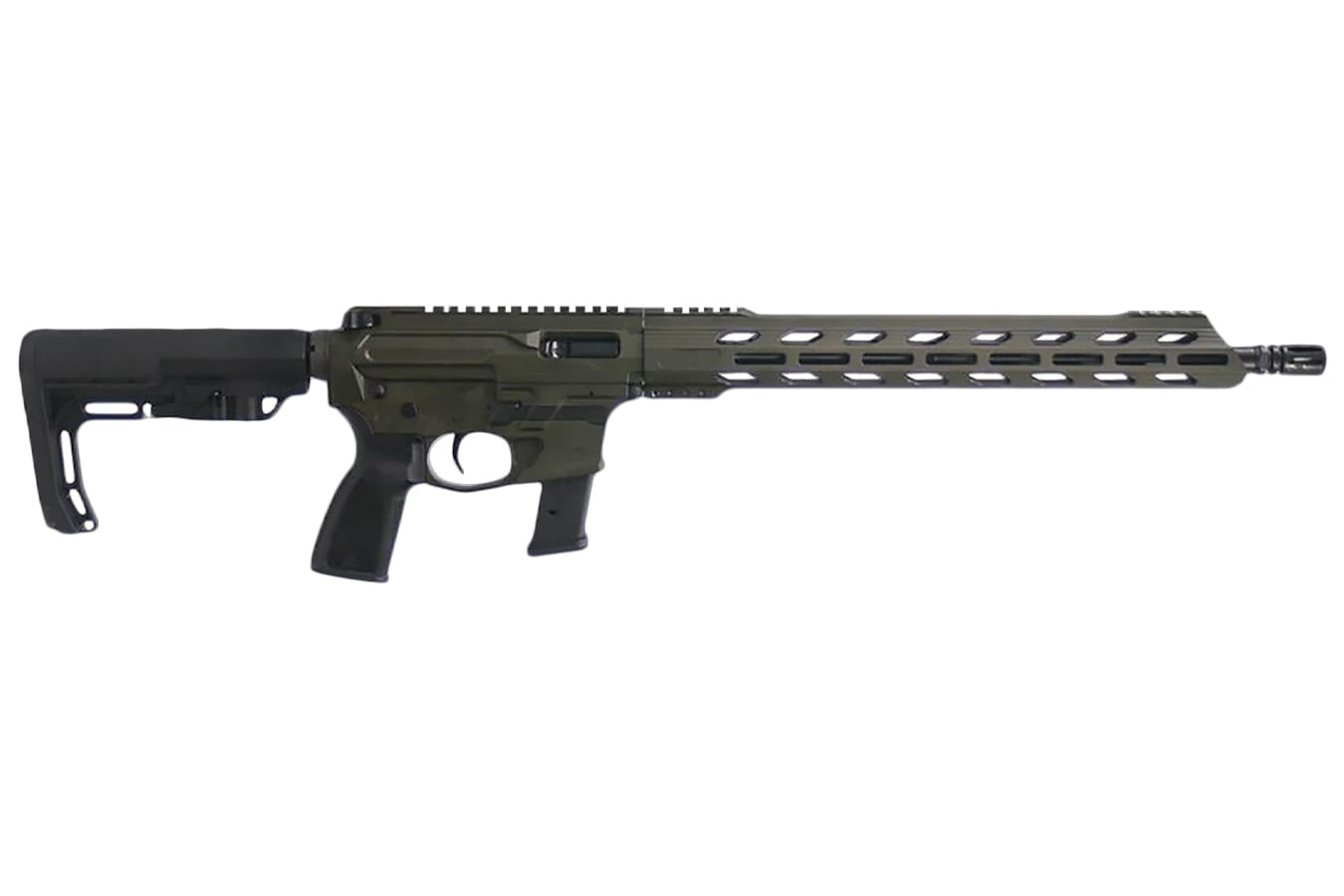 Live Free Challenger 9mm Semi-Auto Rifle with OD Green Cerakote Receiver