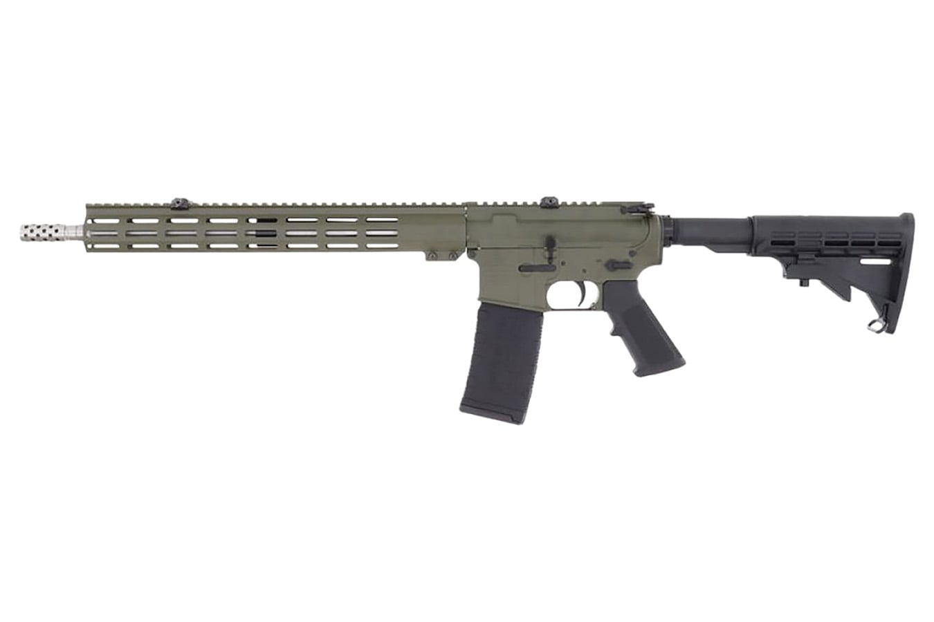 Great Lakes Firearms AR-15 223 Wylde Semi-Auto Rifle with OD Green Cerakote Finish