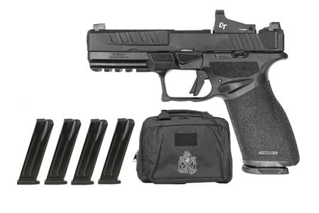 SPRINGFIELD ECHELON 9MM 4.5` 3-DOT SIGHTS 17RD MAGS GEAR UP PACKAGE
