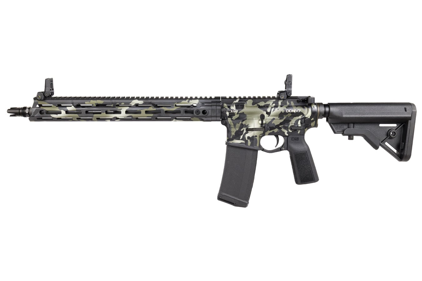 Daniel Defense DDM4 V7 5.56 NATO Semi-Auto Rifle with Multicam Black Cerakote Finish