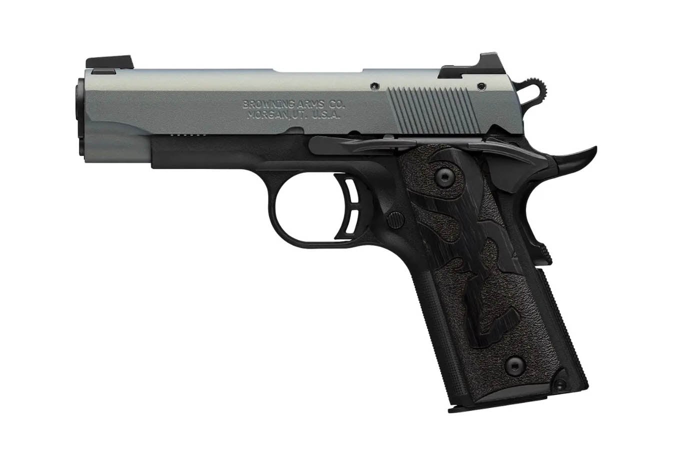 Browning Black Label 1911 22 LR Pistol With Northen Lights Cerakote Serrated Alumminum Slide 