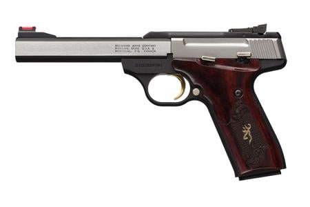 BROWNING FIREARMS BUCK MARK MEDALLION 22LR ROSEWOOD GRIPS