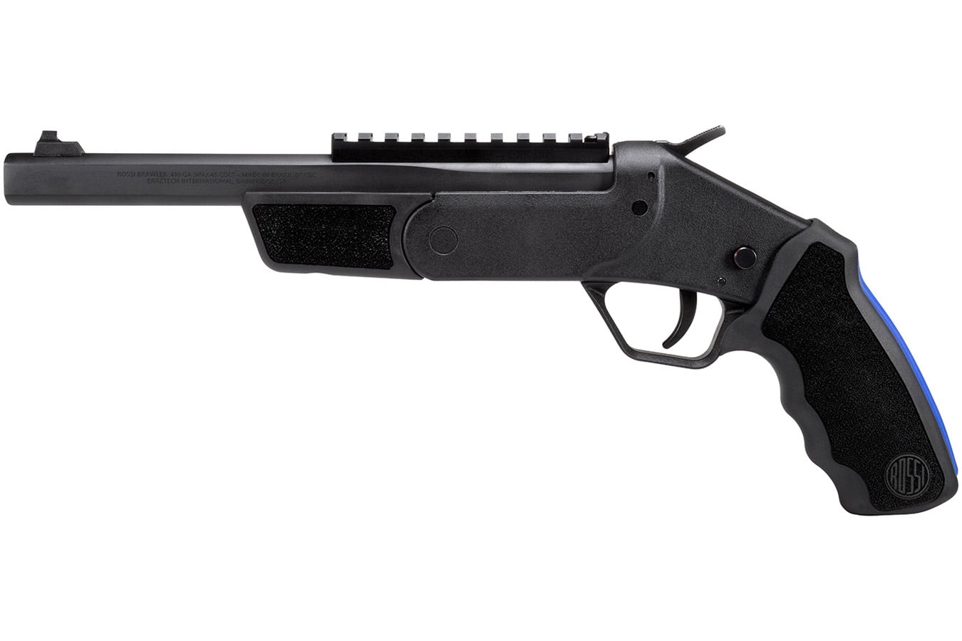 Rossi Brawler 45 Colt / 410 Bore Black Single-Shot Handgun with 9 Inch Barrel