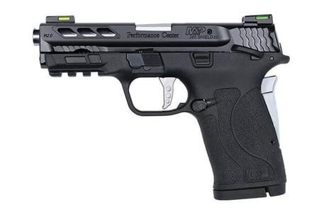 MP380 SHIELD 380 ACP EZ PERFORMANCE SILVER PORTED BARREL WITH HI-VIZ LITEWAVE H