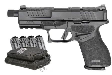 ECHELON 9MM 4.0C 4.7` BBL 2X15,2X17,1X20 MAG RANGE BAG 3-DOT