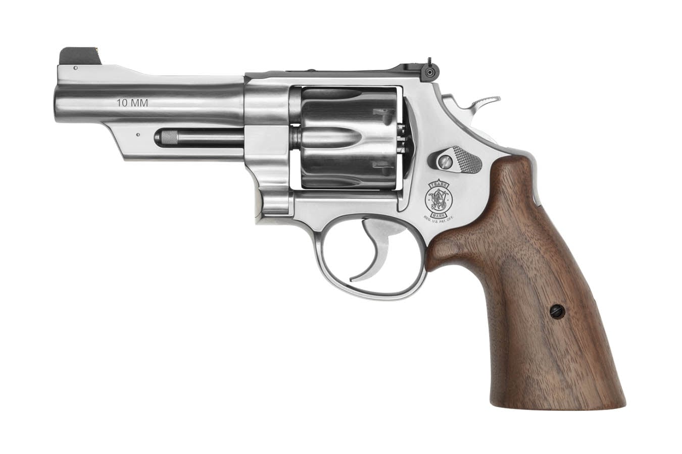 Smith & Wesson 610 Mountain Gun 10mm DA/SA Revolver with Walnut Bear Hug Grips
