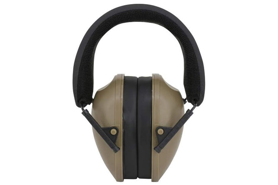 Radians Lowset 21 Passive Earmuffs Tan 21NRR