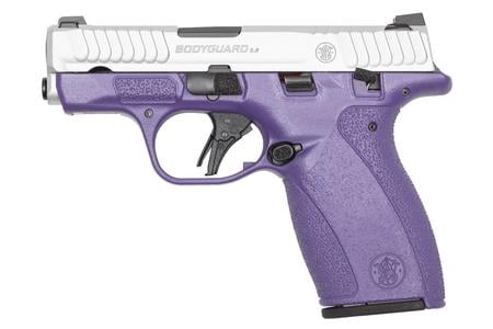 SMITH AND WESSON BODYGUARD 2.0 TS 380 ACP 2.75 IN BARREL ALUMINUM SLIDE PURPLE FRAME