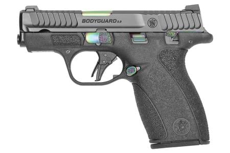 Smith & Wesson Bodyguard 2.0 380 ACP Pistol with Turquoise PVD Barrel and Controls exclusive deals