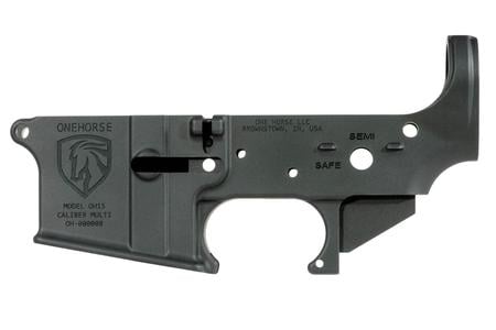 ONE HORSE AR-15 MULTI STRIPPED LOWER BLACK