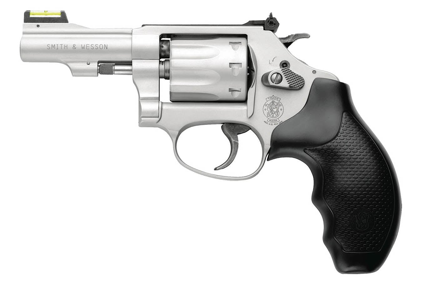 Smith & Wesson Model 317 Kit Gun 22LR J-Frame Revolver with Hi-Viz Fiber Optic Sight