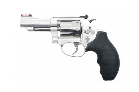 SMITH AND WESSON 63 22LR REVOLVER W/ FIBER OPTIC SIGHT