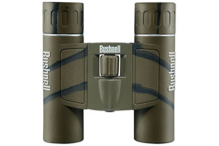 BUSHNELL Powerview 12x25mm Camo Binoculars with Carrying Case and Neck Strap