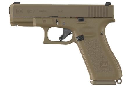 19X V 9MM 4.02` BARREL COYOTE NPVD SLIDE COYOTE BROWN POLYMER FRAME