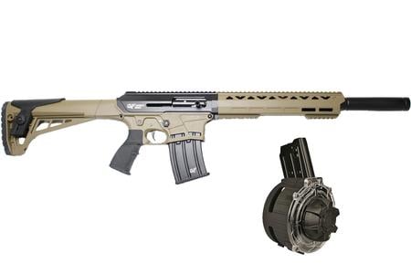 GF-12AR 12 GA 18.5` 5+1 FDE DRUM COMBO