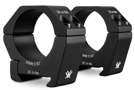 SPORT RIFLESCOPE RING 30MM MEDIUM (.90`)	 