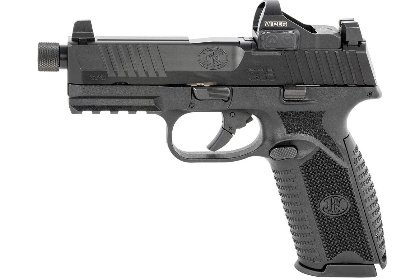 FN 509 Tactical 9mm Black Pistol with Vortex Viper Red-Dot Sight