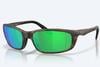 COSTA DEL MAR BRINE II MATTE TORTOISE WITH GREEN MIRROR LENSES 