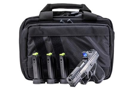 ROST MARTIN RM1S 9MM BLACK 4 VIRIDIAN RFX11 GREEN DOT 4 MAGS SAVIOR BAG